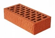 кирпич облицовочный одинарный, м-150,120x250x65, красный черепашка